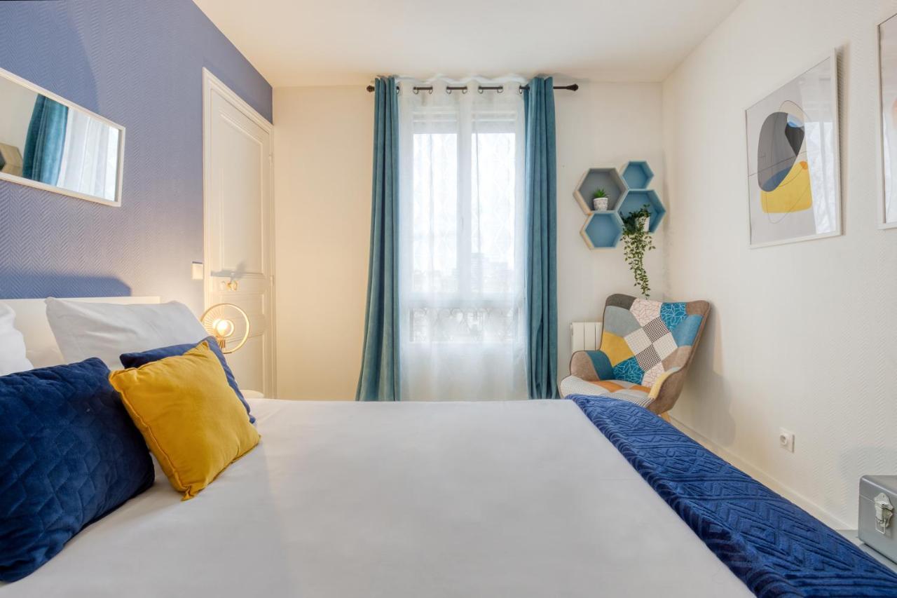 Metro 7 - Gare C - Parking Private- Easy Check-In Lejlighed Ivry-sur-Seine Eksteriør billede
